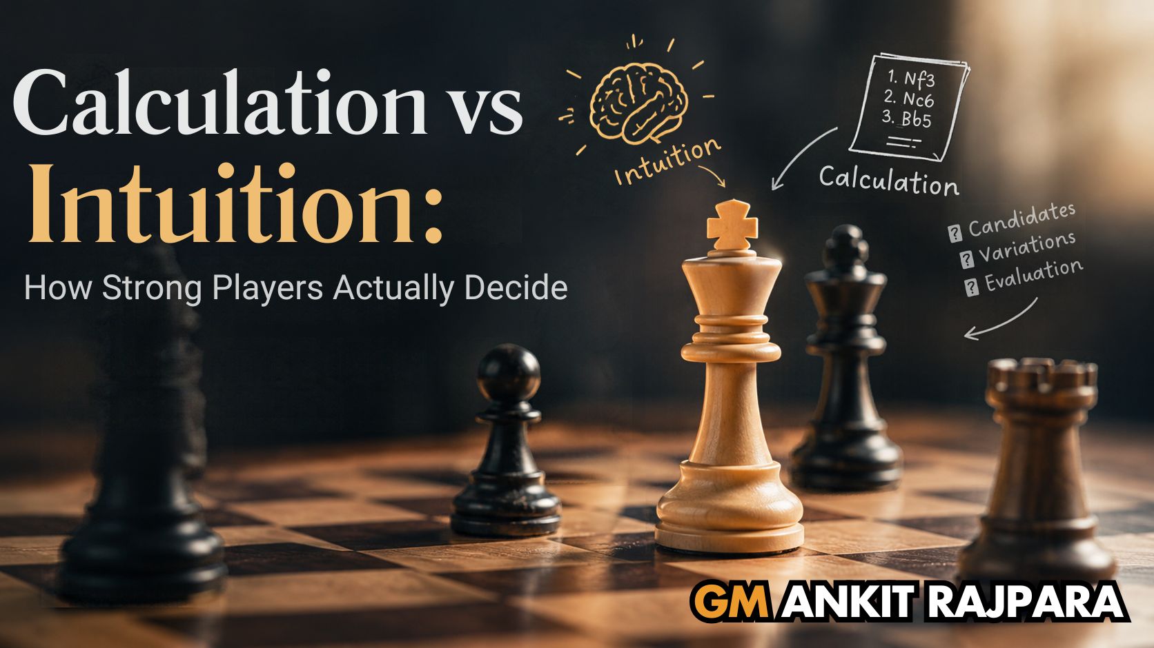 Calculation vs Intuition: How Strong Players Actually Decide